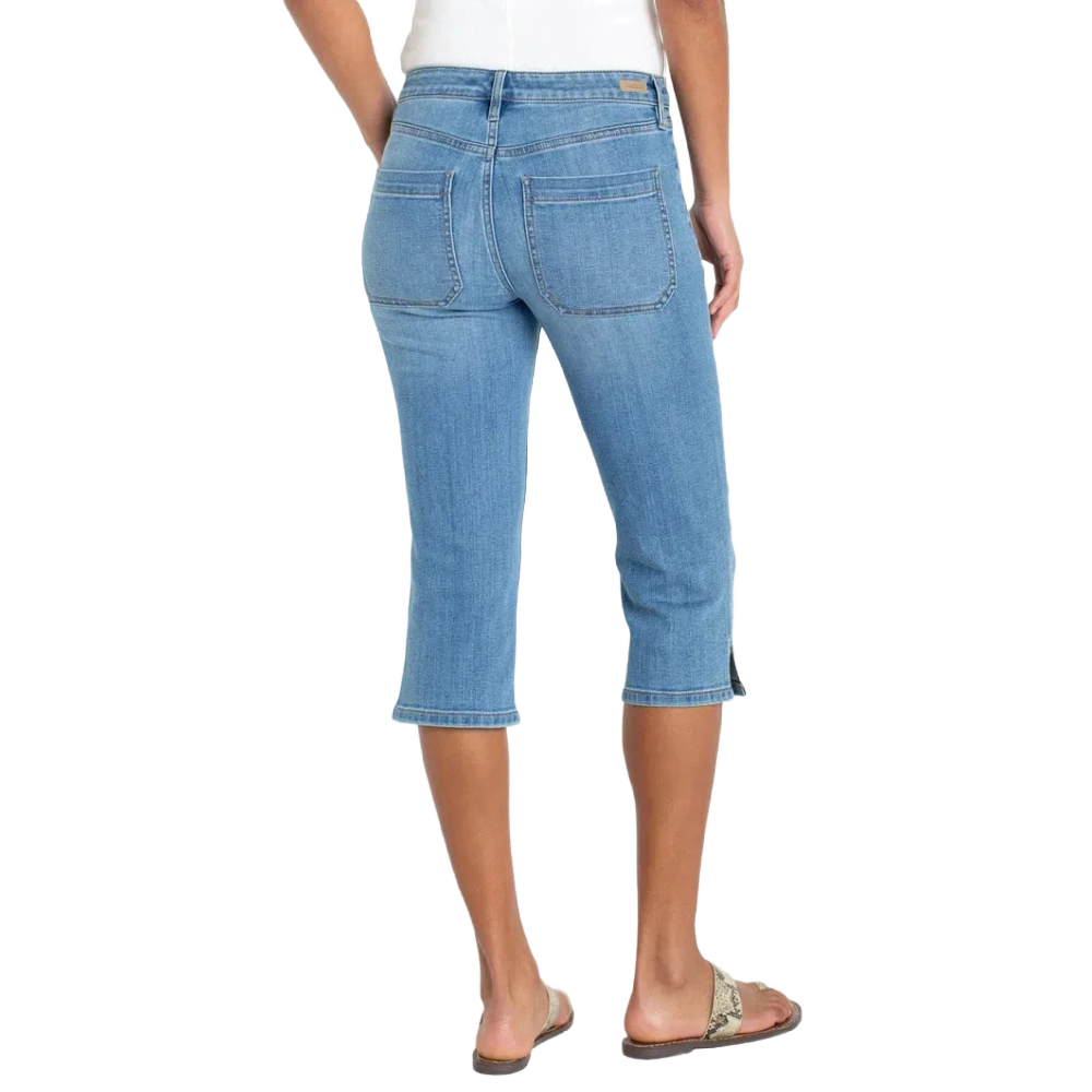 Liverpool Spring Capri - Ocean Blue
