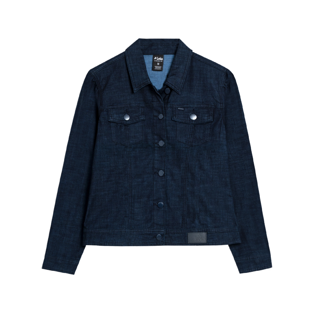 Lois Jean Jacket - Dark Wash