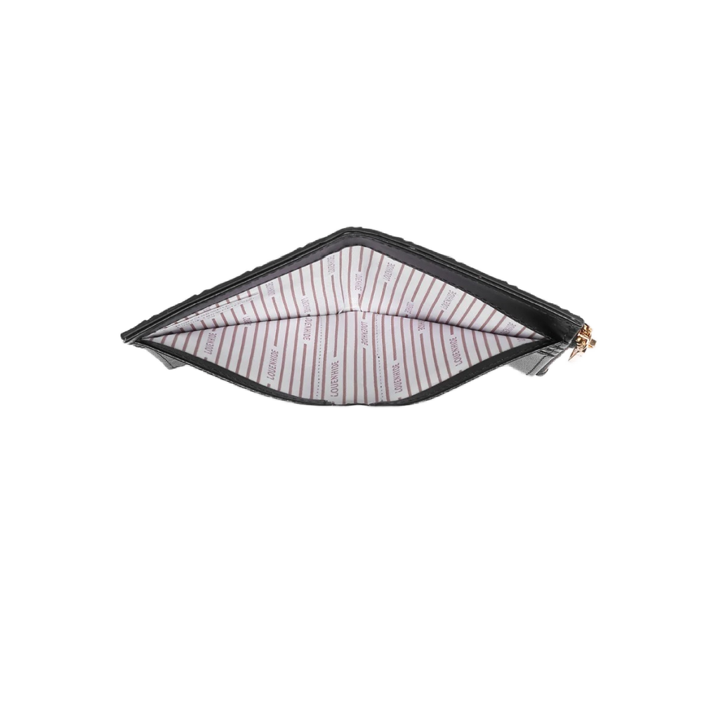 Louenhide Lily Woven Wallet - Black