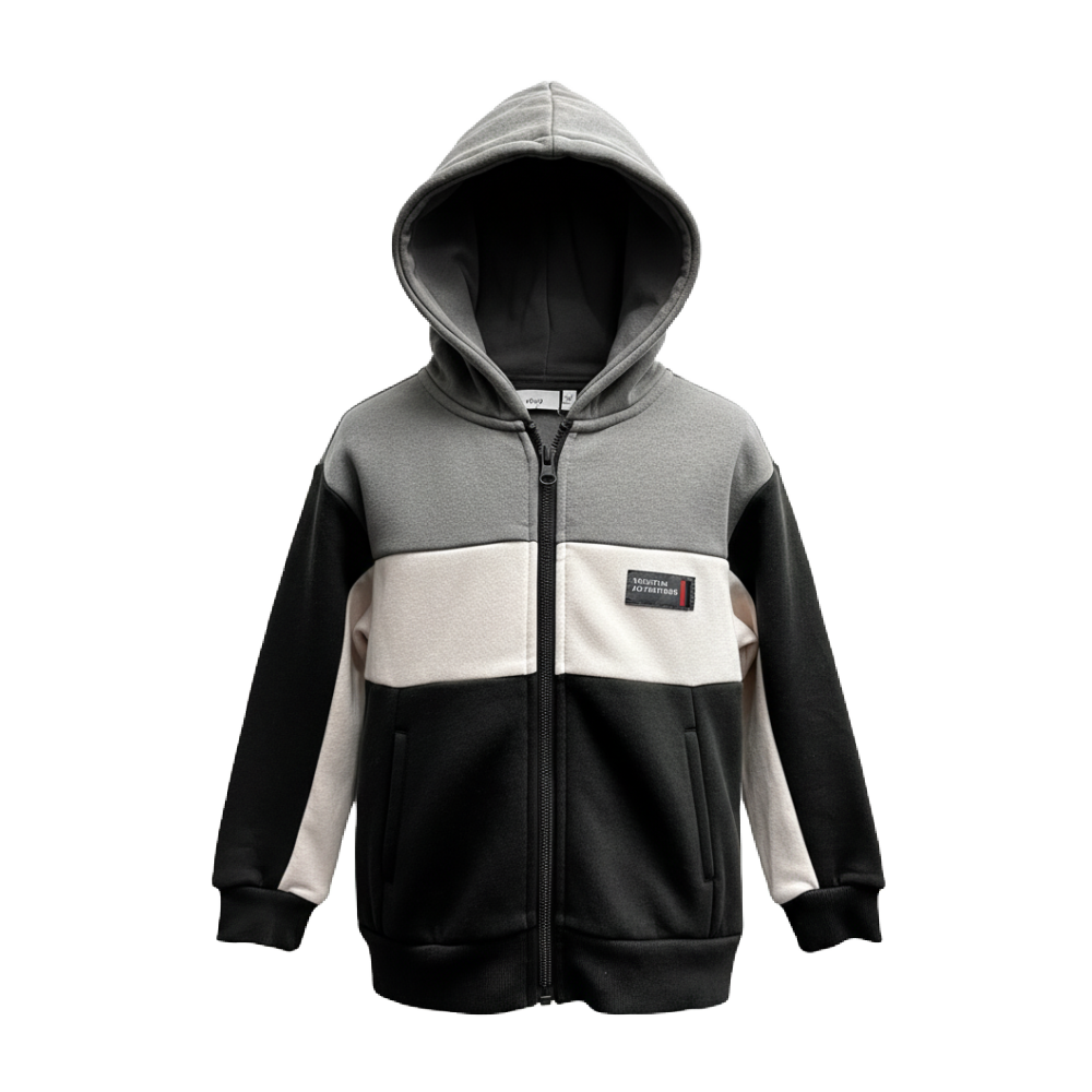 MID Zipper Hoodie - Khaki