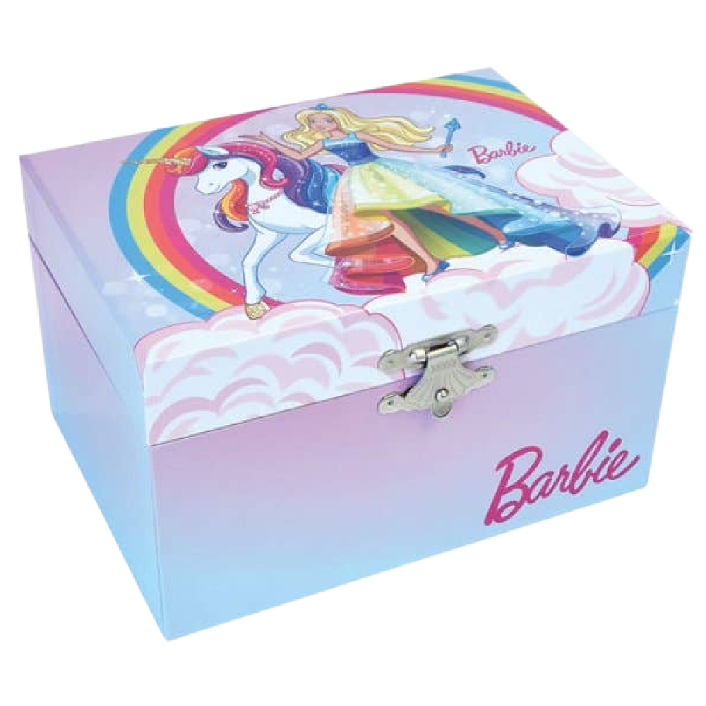 Mele and Co Barbie Unicorn Jewelry Box - Battleford Boutique