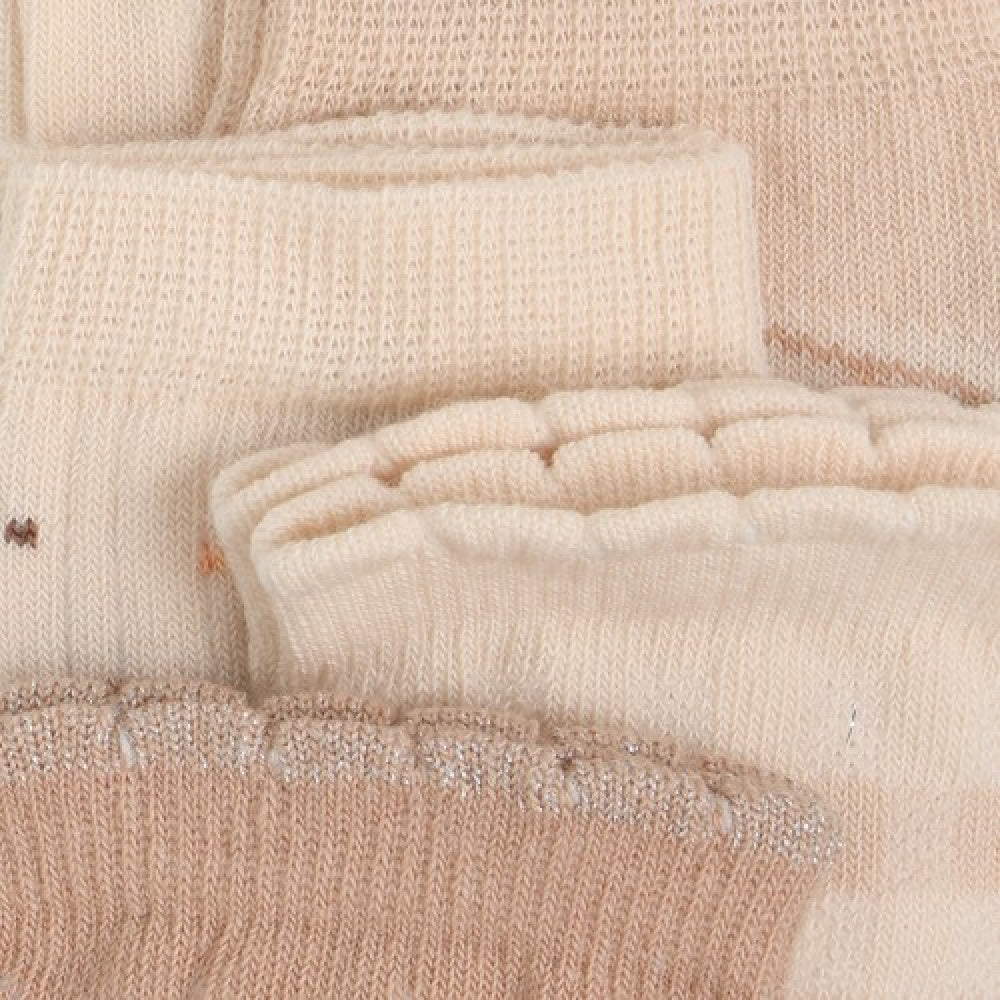 Minymo Pattern Sock - 5 Pack Blush