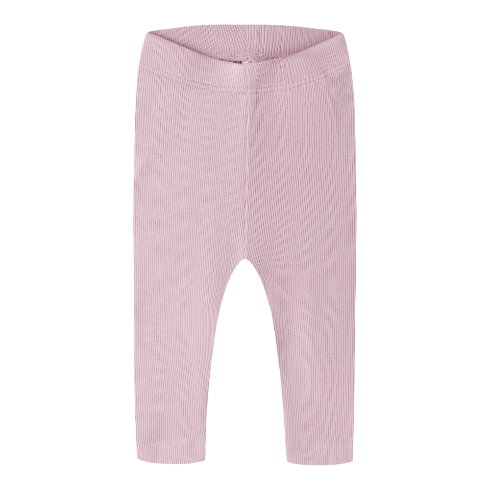 NI - Pink Ribbed Leggings