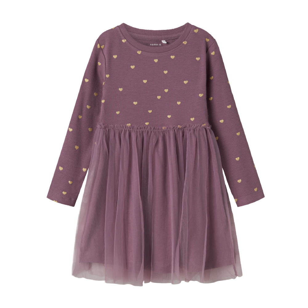 NI - Glitter Dress Elderberry