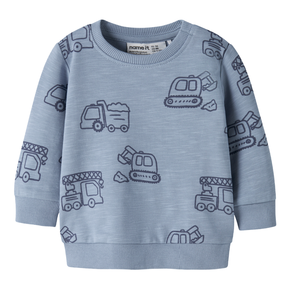 Name It Construction Sweatshirt - Blue