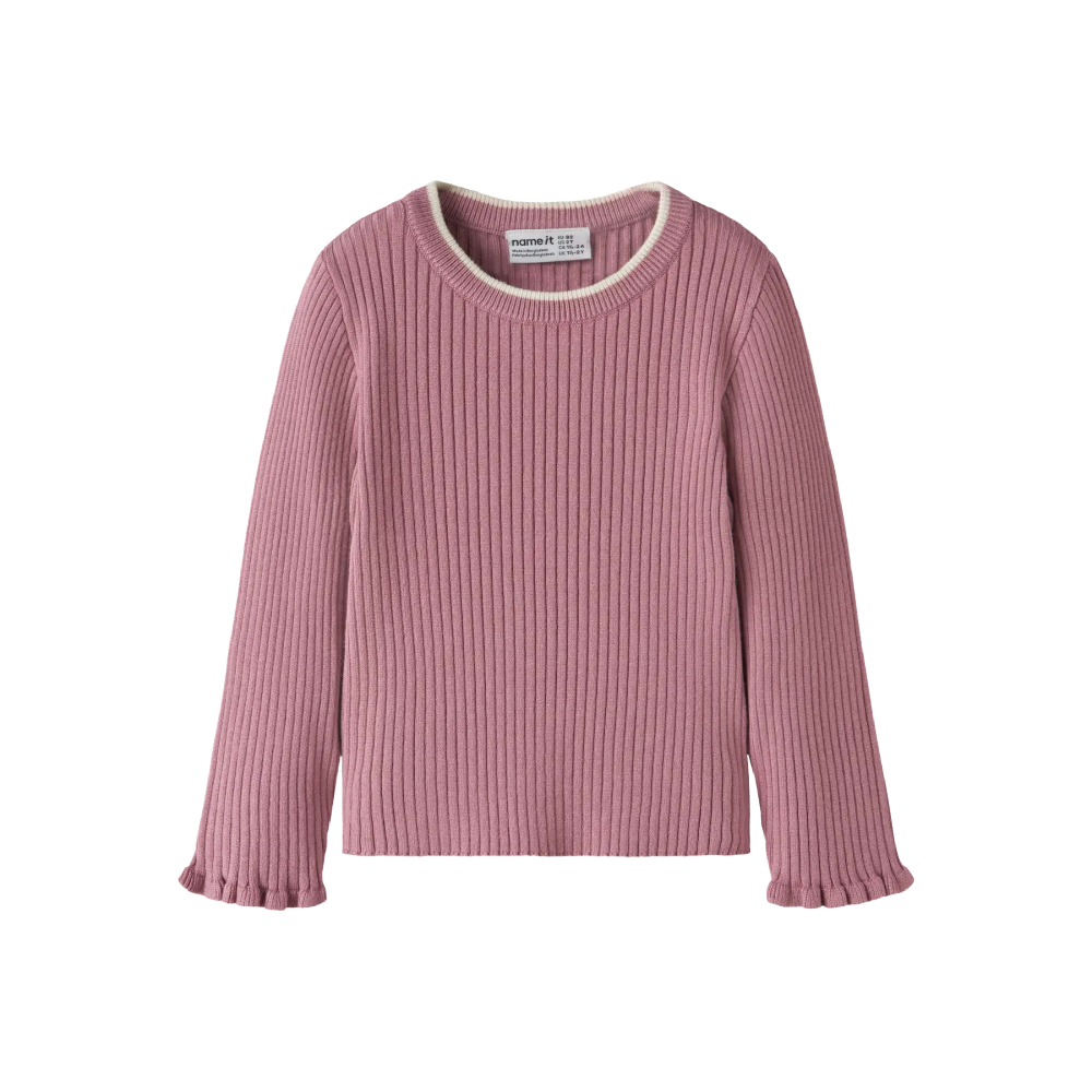 Name It Knit Sweater- Lilas