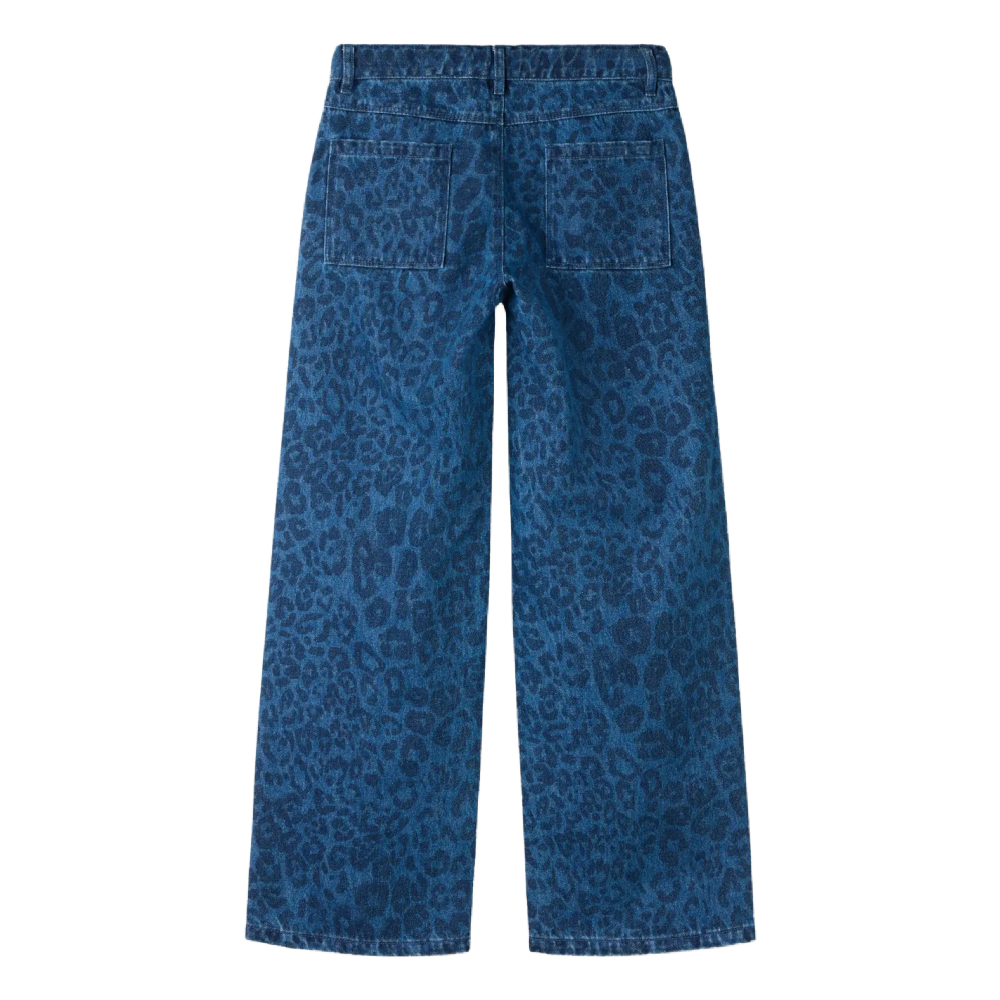 Name It Leo Wide Leg Jeans - Leopard