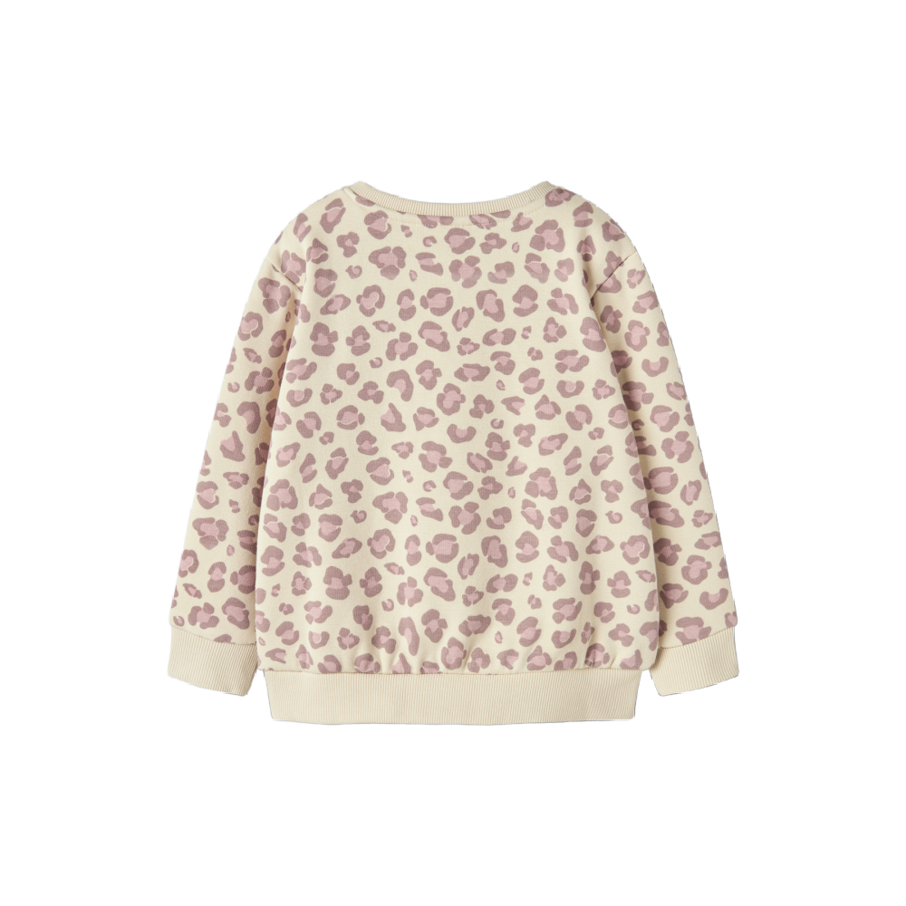Name It Sweatshirt- Cheetah Print