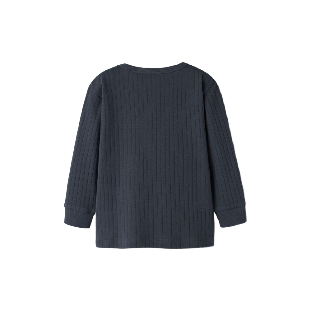 Name It Sweatshirt- Navy Ribbed