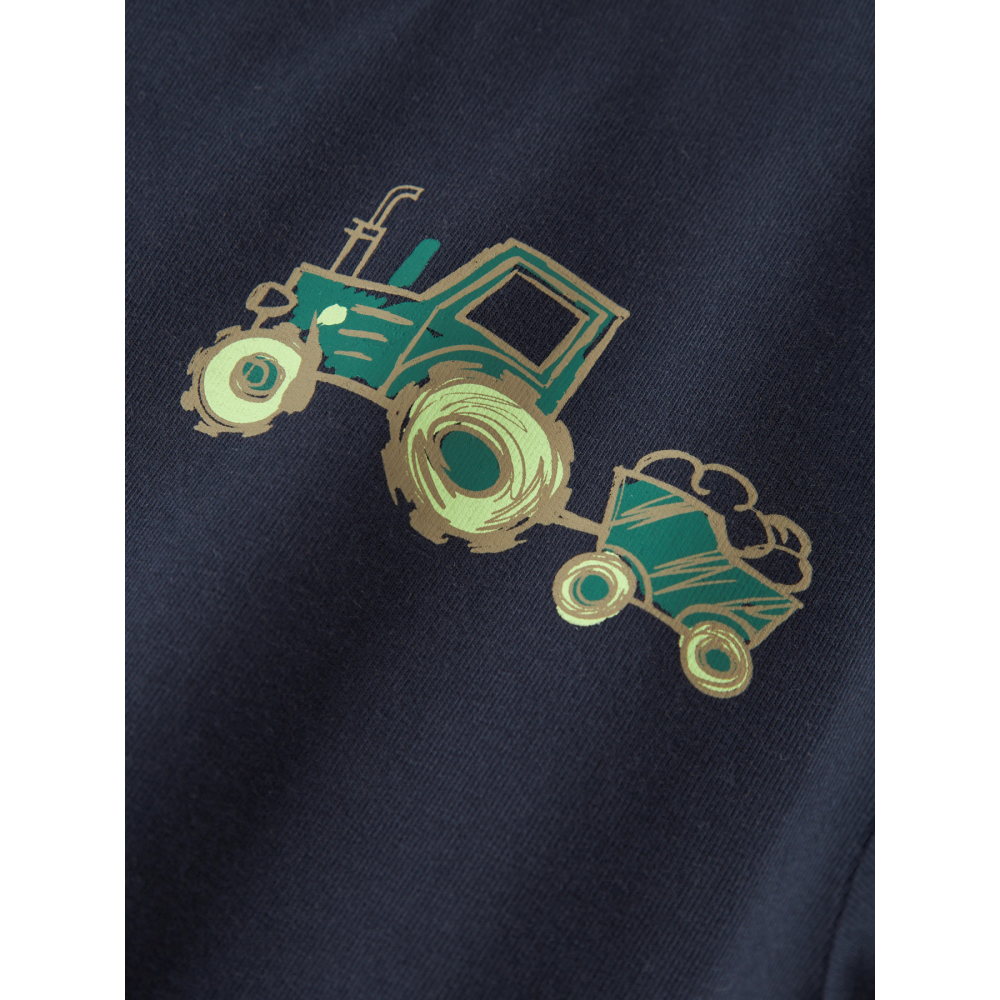 Name It Sweatshirt- Navy Tractor