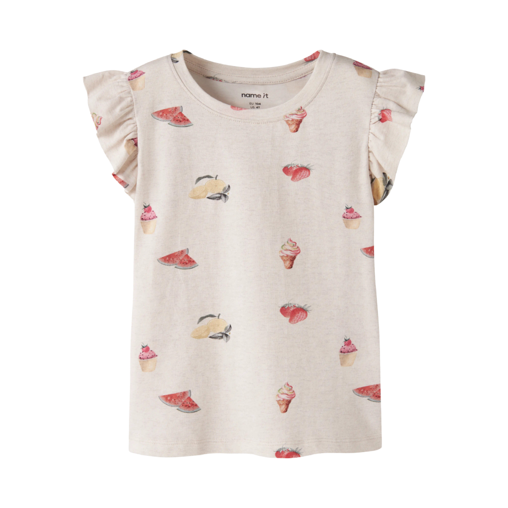 Name It Graphic Tee - Ivory