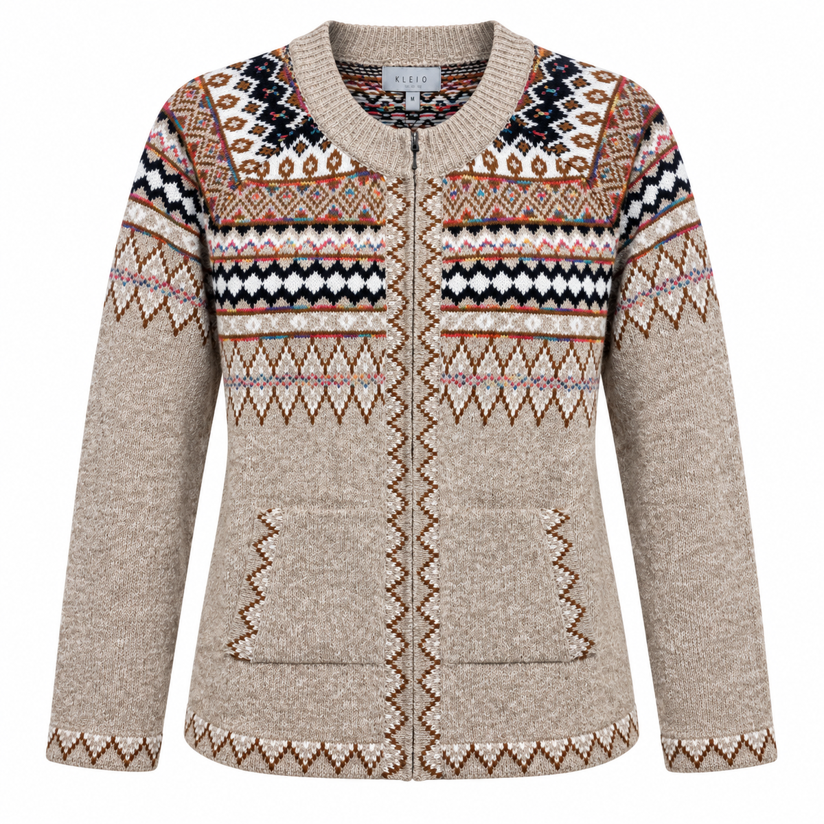 Nulook Beige Cardigan