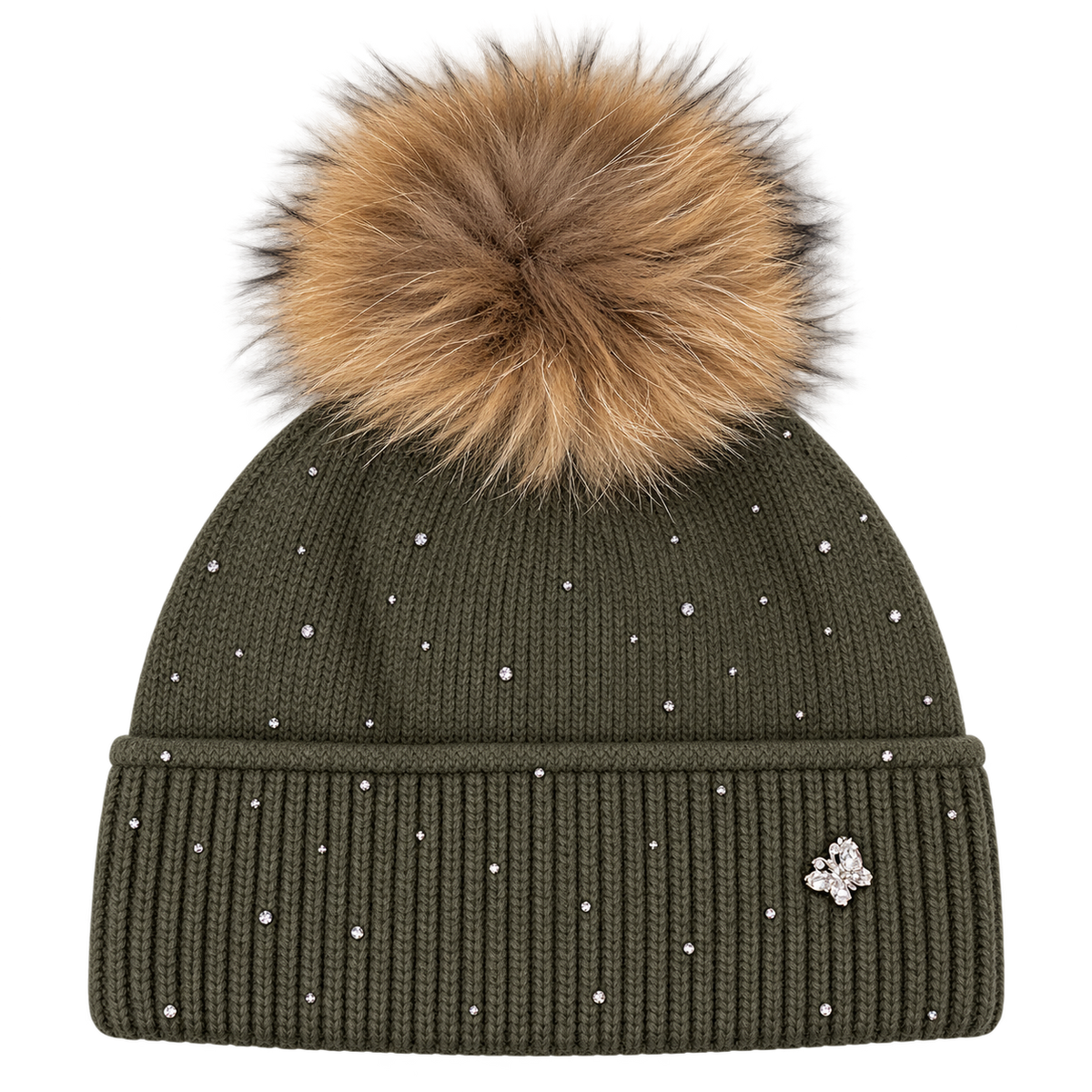 Knit Toque with Pom Pom