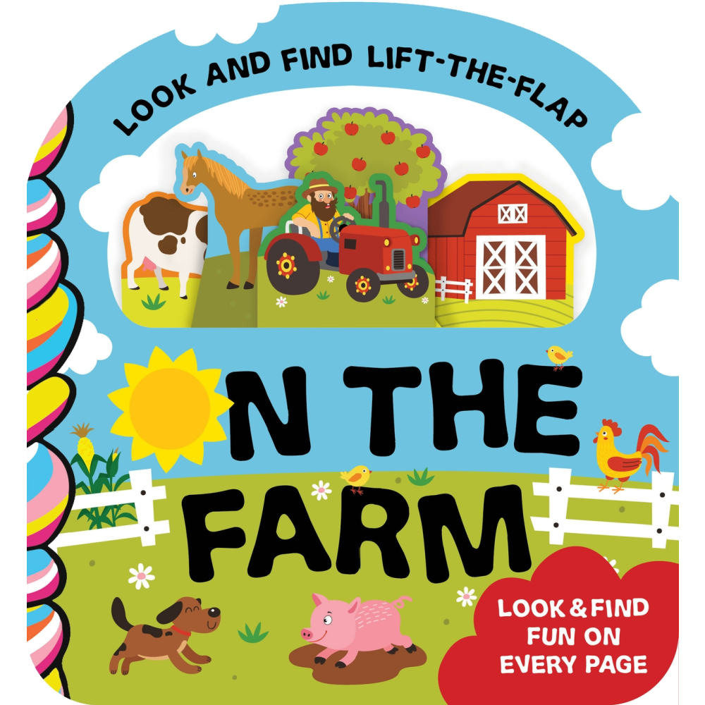 On the Farm Look and Find Lift-The-Flap Book