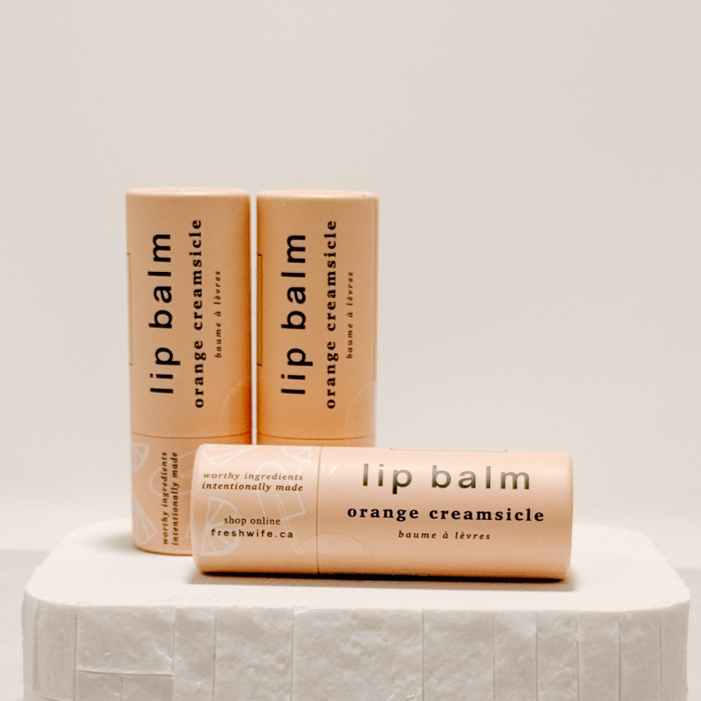 Orange Creamsicle Lip Balm