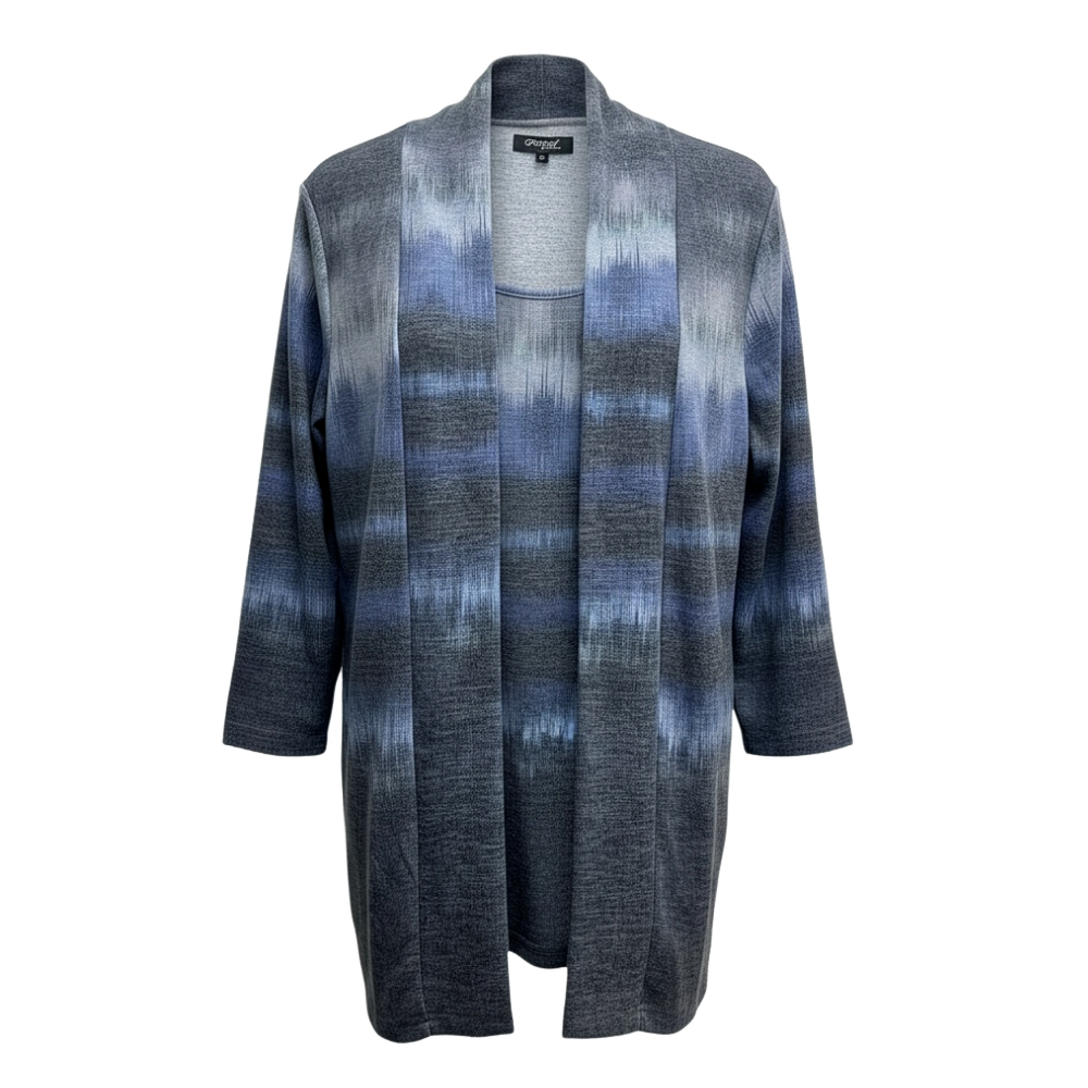 Papa Fashions Fooler Top - Gradients in Blue