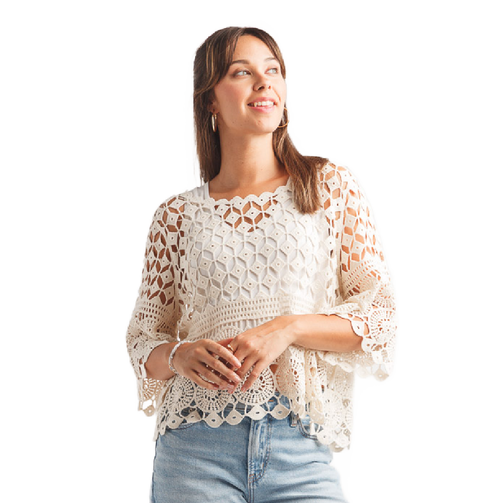 Papillon Crochet Sweater