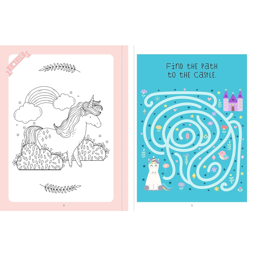 The Rainbow Unicorn Activity Book