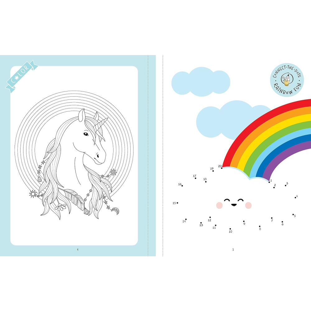 The Rainbow Unicorn Activity Book