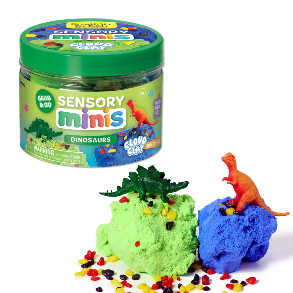 Creativity Kids Sensory Mini Cloud Clay: Dinosaur