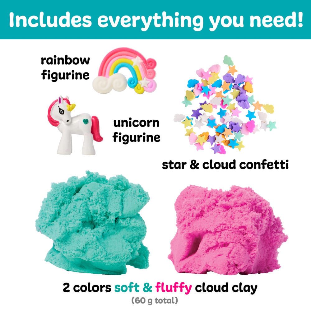 Creativity Kids Sensory Mini Cloud Clay: Unicorn