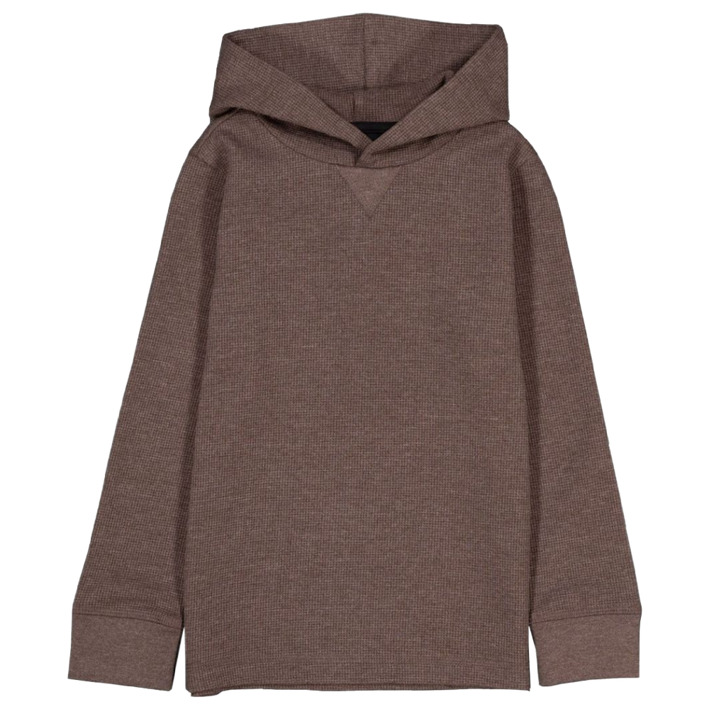 Silver Waffle Hoodie