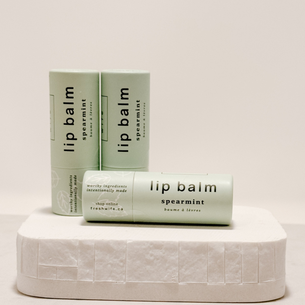 Spearmint Lip Balm