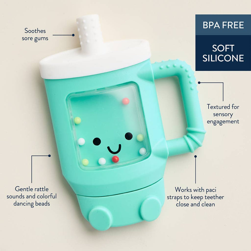 Sweetie Shake Plus™ - Teething + Rattle Toy - Tumbler