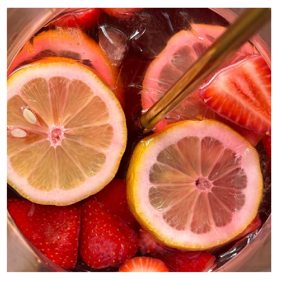 Tealish Strawberry Rose Sangria Herbal Tea