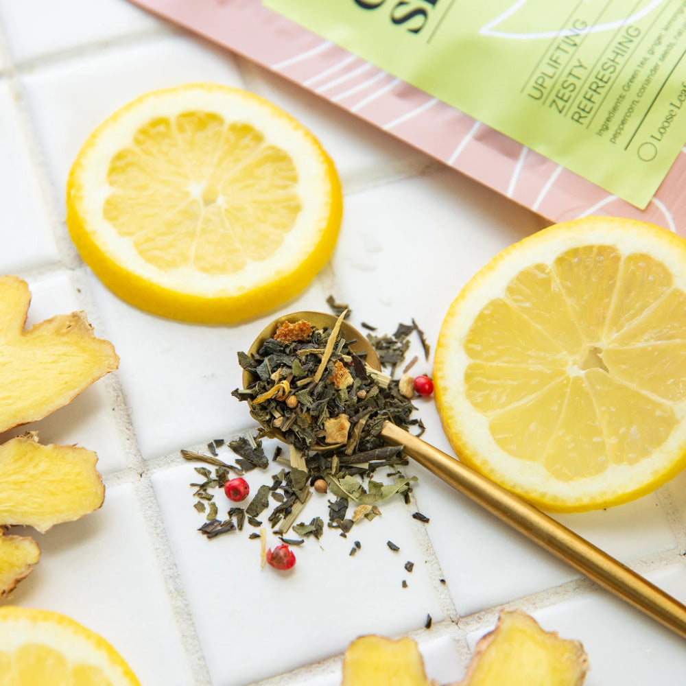 Tealish Ginger Sparkle Green Tea