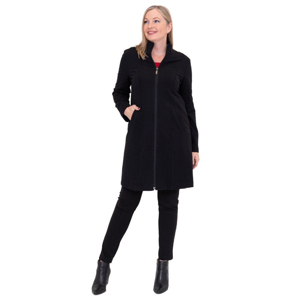 Blue Sky - Tracey Coat Black