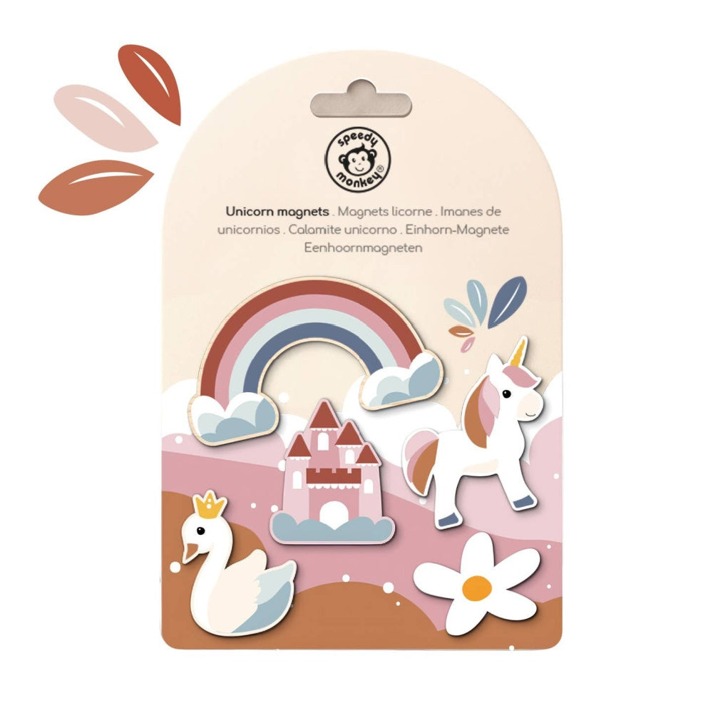 Speedy Monkey | Unicorn Magnets