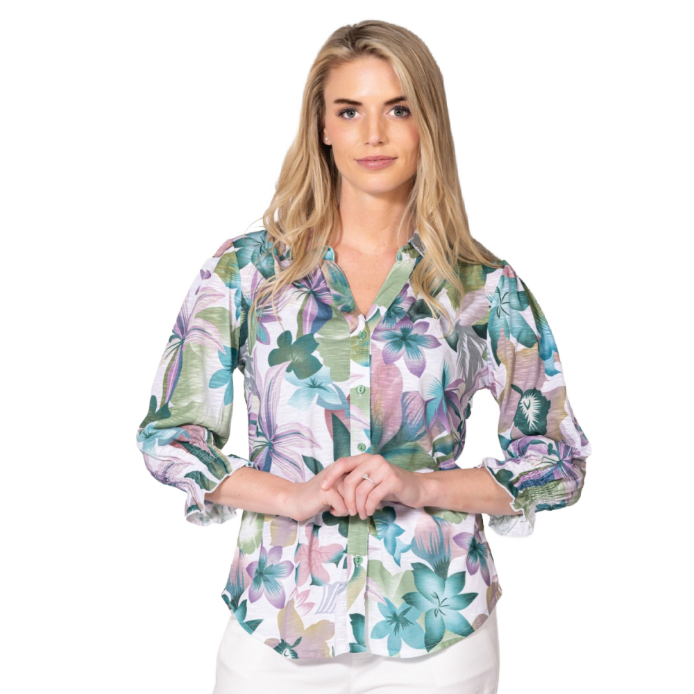 Variations Floral Blouse