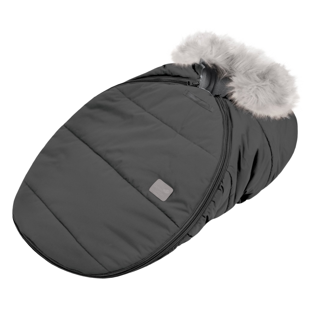 Winter car seat cover - Charcoal