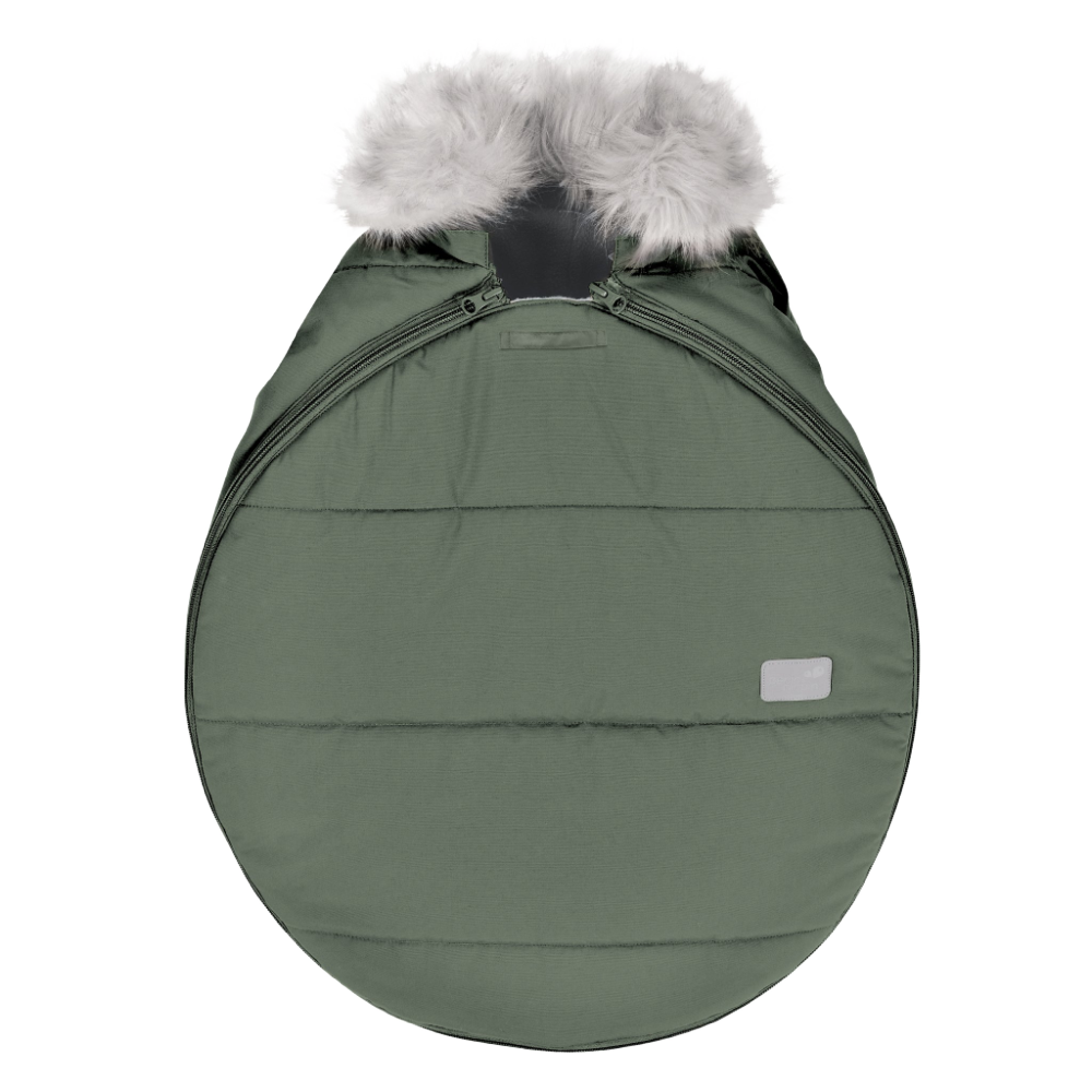 Winter car seat cover - Hunter green