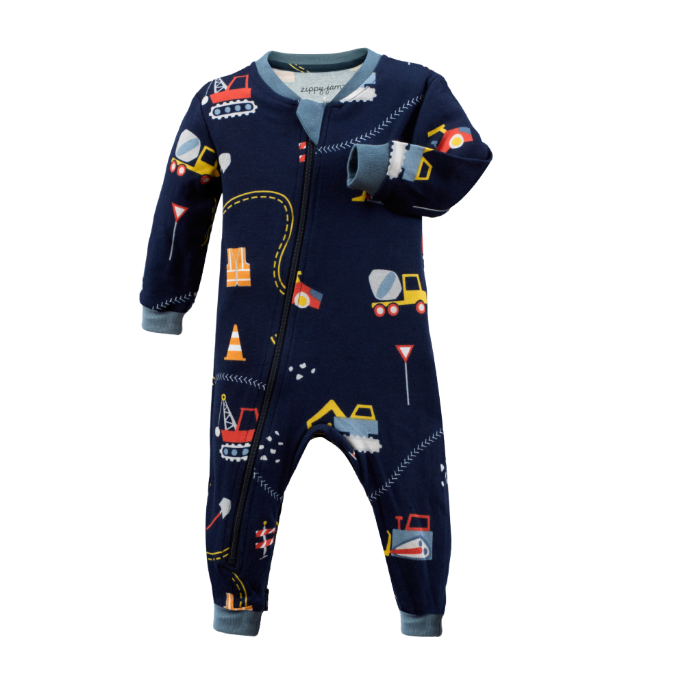 Zippyjamz Sleeper - Construction Zone