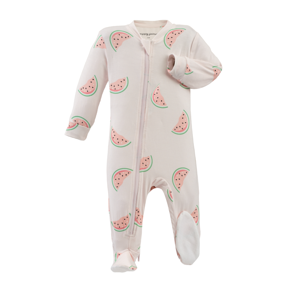 Zippyjamz Bamboo Sleeper - Watermelon