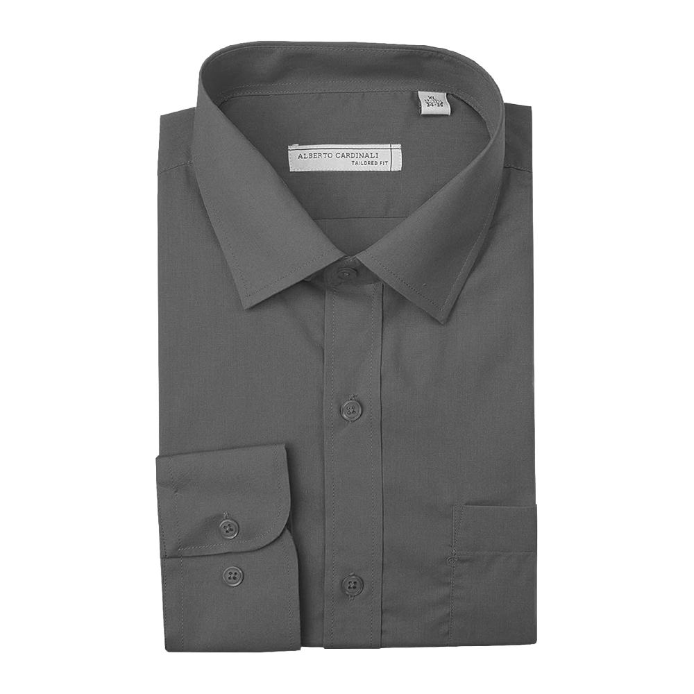 Alberto Cardinali Dress Shirt Charcoal