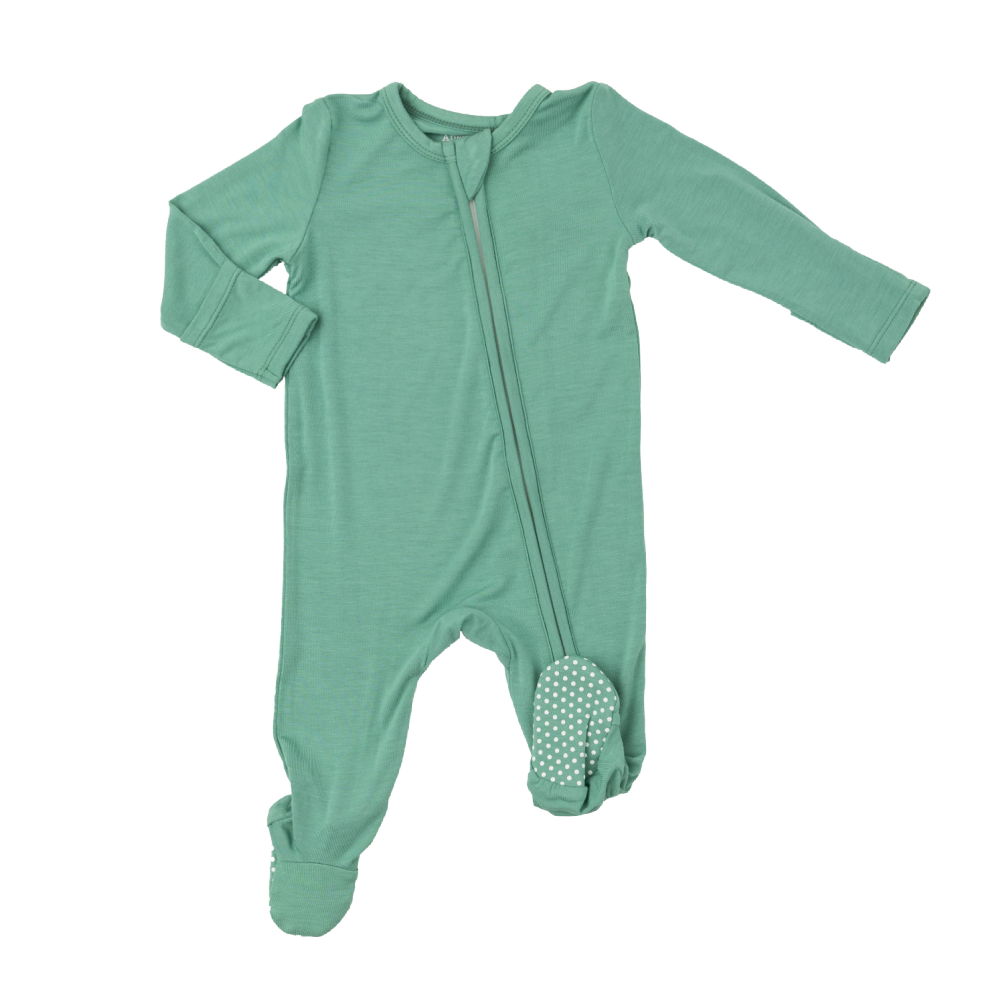 Angel Dear Romper - Malachite Green - Battleford Boutique