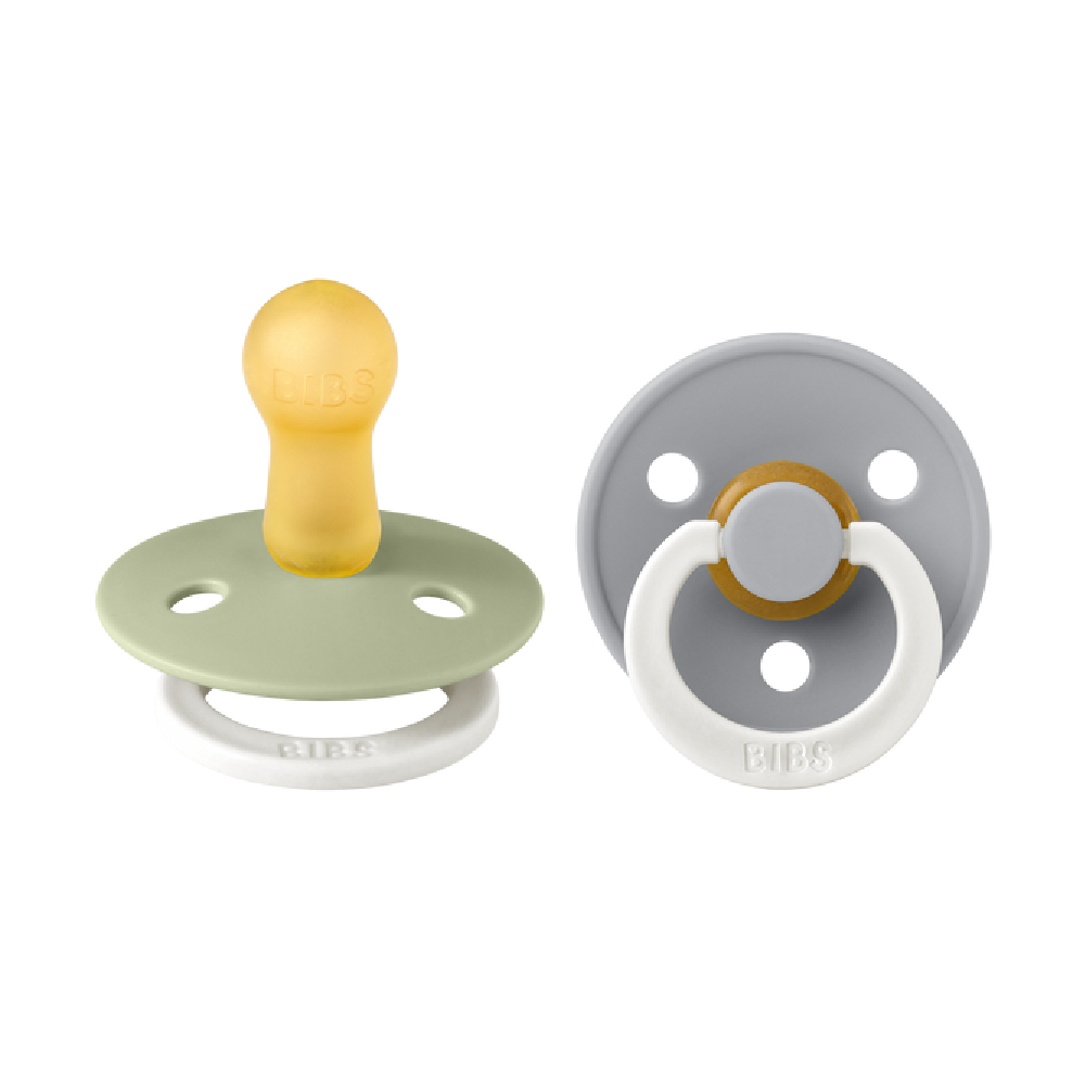 Bibs Pacifier Colour Round Shape - Battleford Boutique