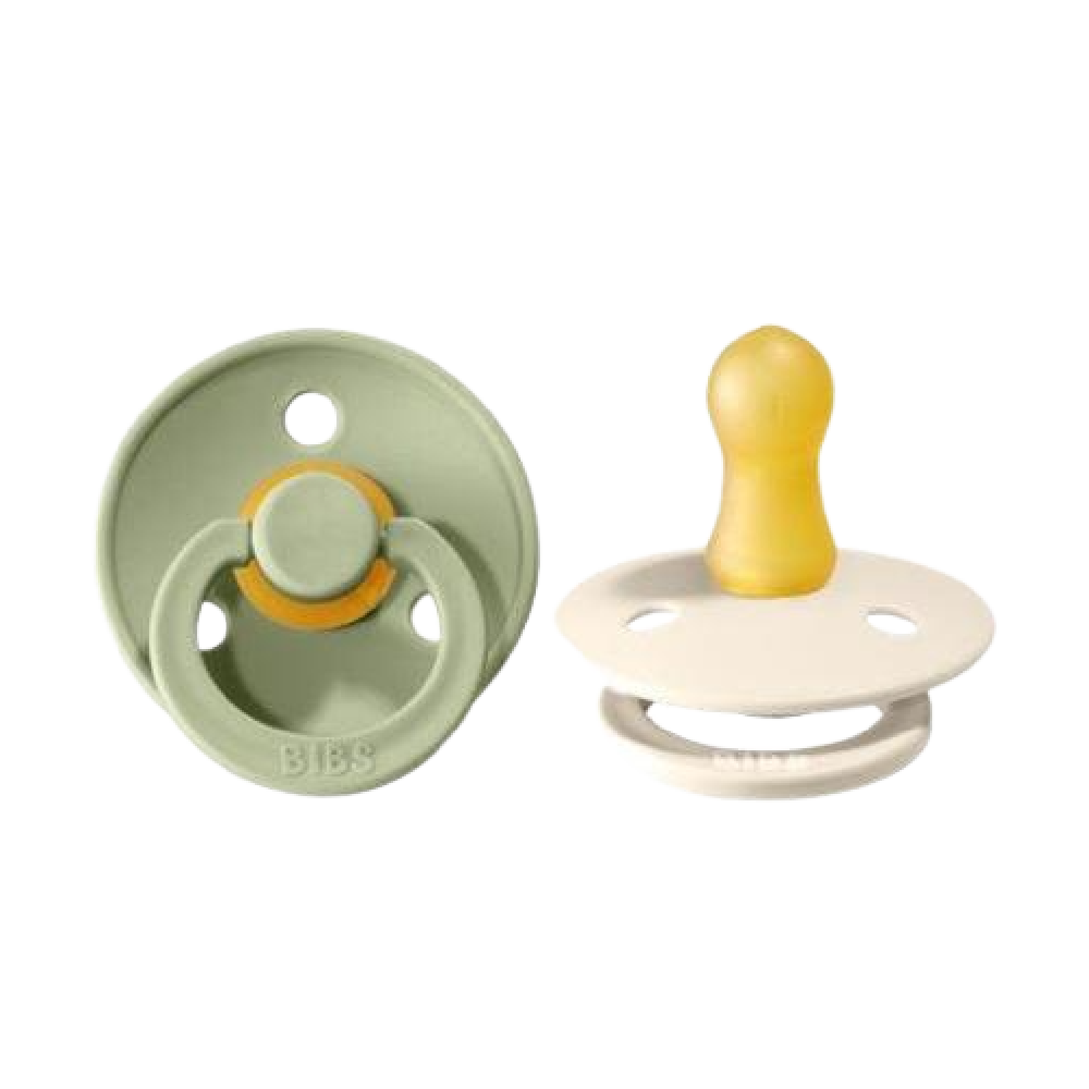 Bibs Pacifier Colour Round Shape - Battleford Boutique