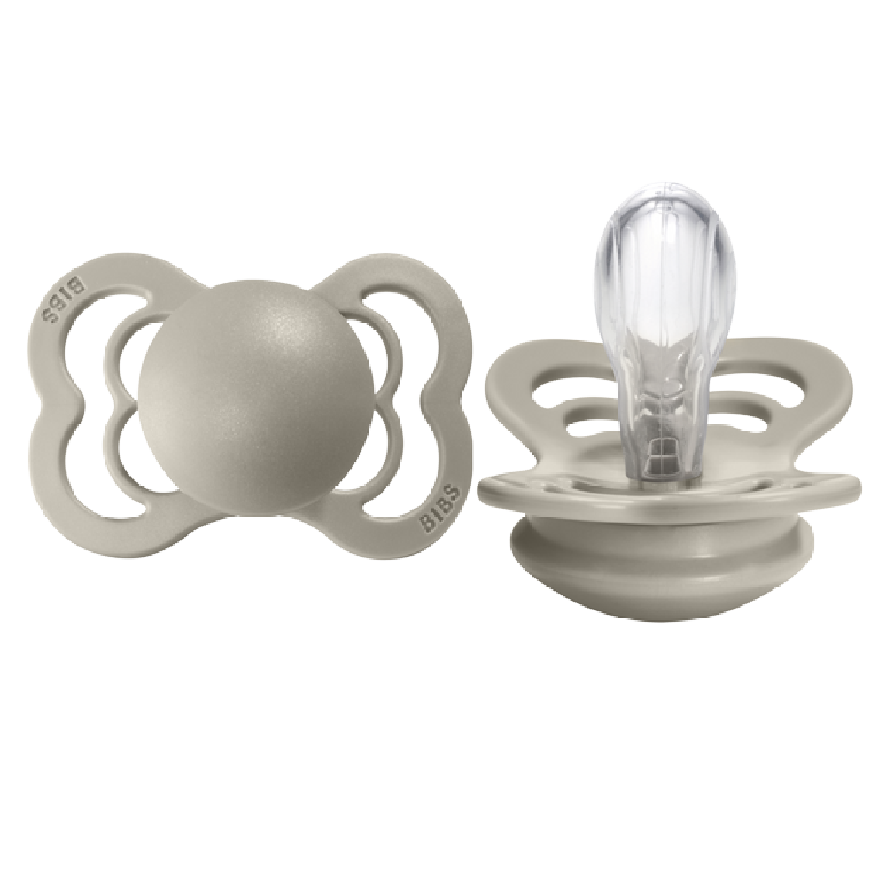 Bibs Pacifier Supreme Silicone Symmetrical Shape - Battleford Boutique