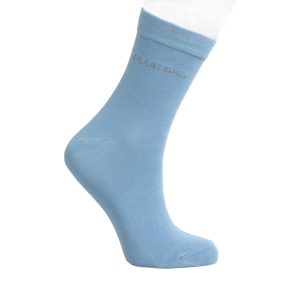 Blue Sky Bamboo Dress Socks - Denim