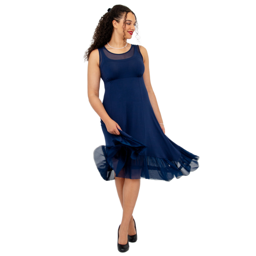 Blue Sky Danube Dress Indigo - Battleford Boutique
