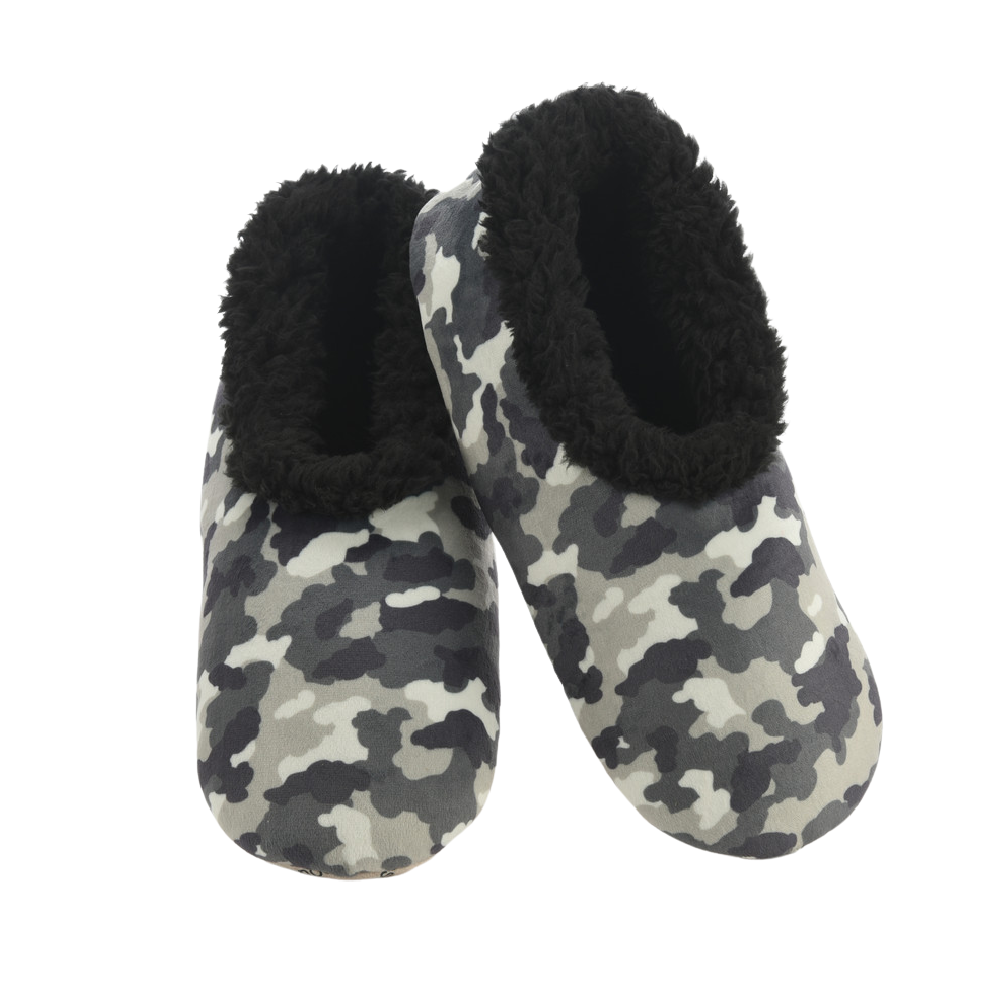 Snoozies Slippers - Kids Camo - Battleford Boutique