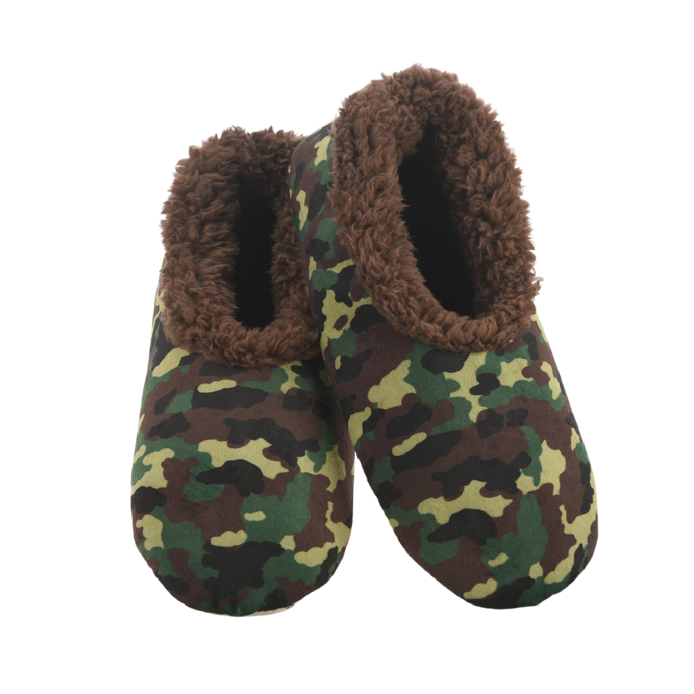 Snoozies Slippers - Kids Camo - Battleford Boutique