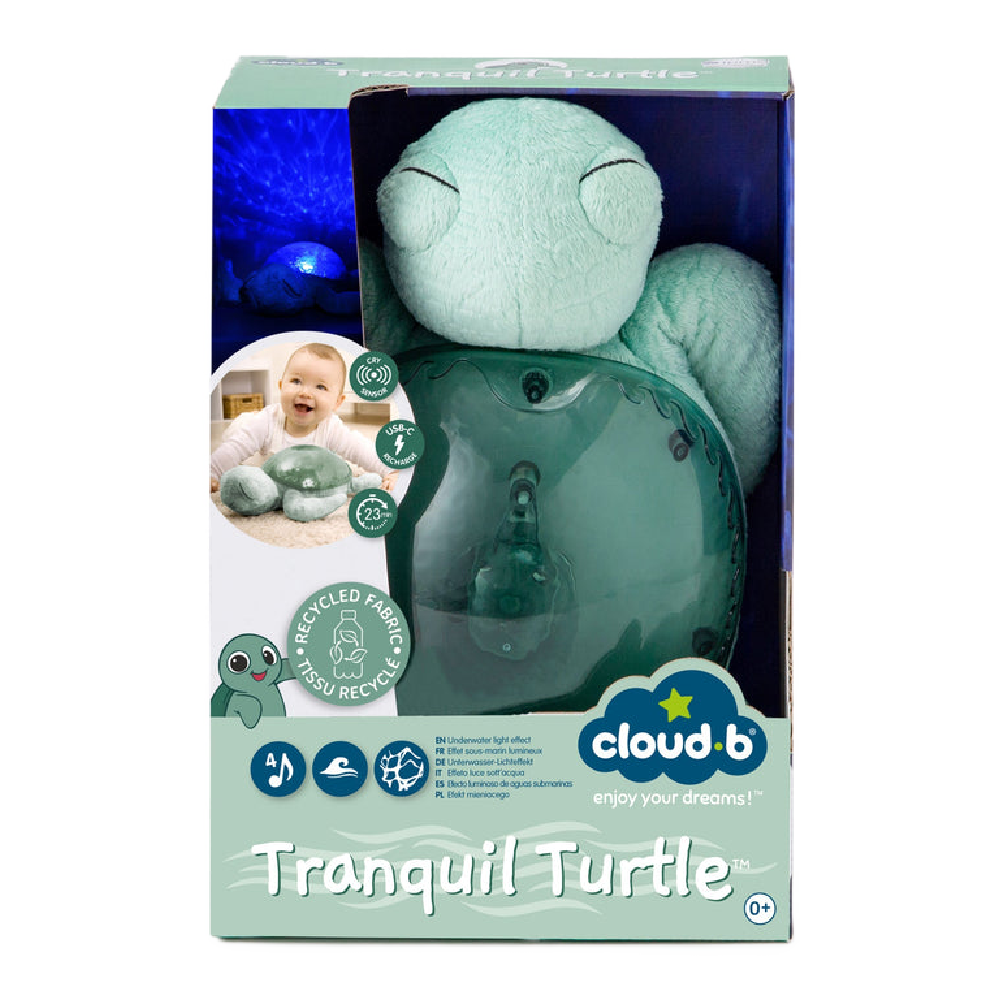 Cloud B Tranquil Turtle Rechargeable Green