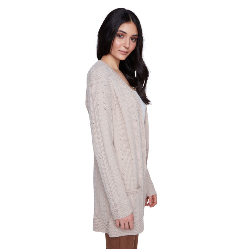Coco CYC Cardigan Sand