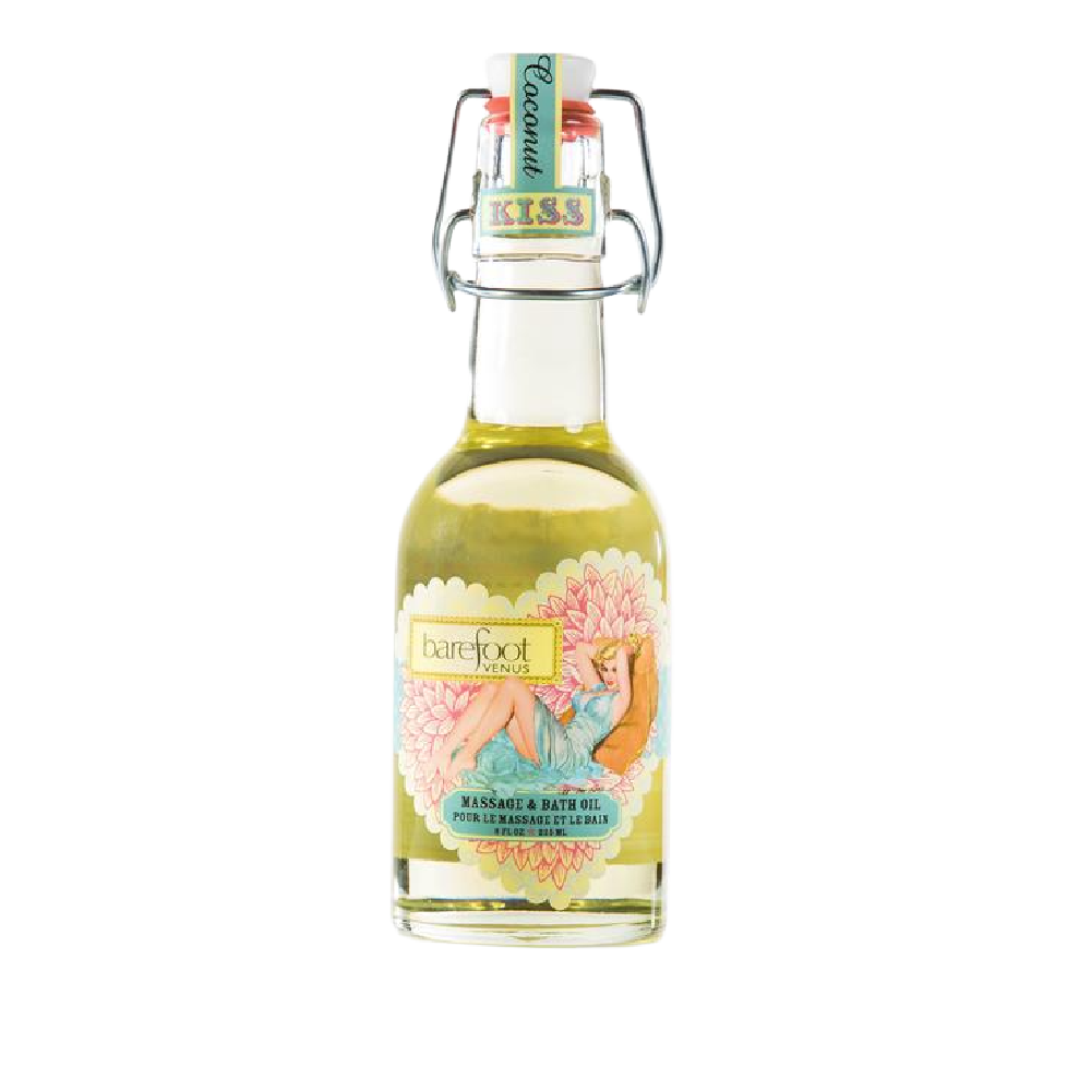 Barefoot Venus Massage & Bath Oil - Coconut Kiss