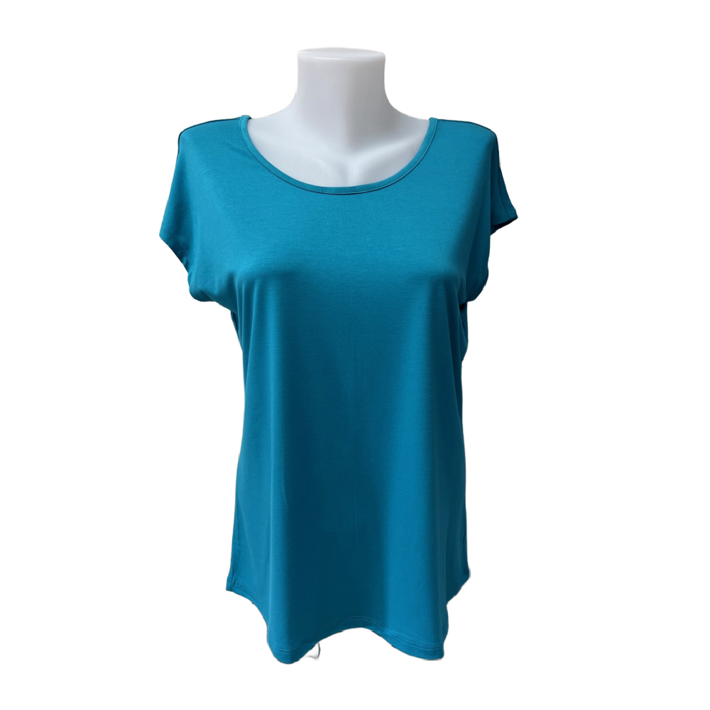 Cool Girl Raglan T-Shirt - Teal